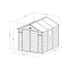 3507434 1 zahradni domek g21 boston 670 241 x 278 cm plastovy svetle sedy