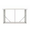 Přístřešek na dřevo G21 WOH 682 - 302 x 119 cm, zelený