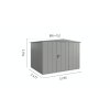 3507677 2 zahradni domek hormann modern 3 sedlova strecha jednokridle dvere