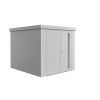 3509290 13 zahradni domek neo 3b stribrna dvoukridle dvere