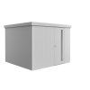 3509347 zahradni domek neo 3c stribrna jednokridle dvere