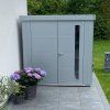 3509398 14 zahradni domek neo 3d stribrna dvoukridle dvere