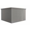 3509605 9 zahradni domek neo 4d sedy kremen dvoukridle dvere
