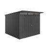 3516375 zahradni domek avantgarde eco a7 tmave seda metaliza dvoukridle dvere