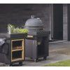 Pojízdný stůl OFYR Corten 65 PRO Concrete TB, pro kamado grily