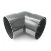 Plastové okapové koleno - spojovací Gutta Aqua 63 mm, antracit