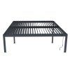 Bioklimatická pergola G21 Austin 4x4 m, antracitová hliníková