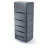 Sud na dešťovou vodu TOWER 260 l, granit