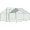 Venkovní výběh Strend Pro pro drůbež, voliéra, klec, se střechou, 3 x 4 x 2 m