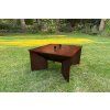 257 corgarden zahradni ohniste viko 1020 70 x 70 x 1 cm corten
