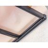 Terrassendach original 3,06 x 3,06 m - antracit